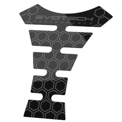 PROTECTION AUTOCOLLANTE POUR RÉSERVOIR DE MOTO EP - MOTIF HEXAGONAL GRIS FONCE