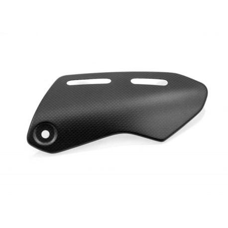 PROTECTION CARBONE SORTIE COLLECTEUR CNC RACING