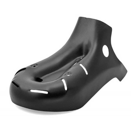 PROTECTION PARE CHALEUR ECHAPPEMENT ORIGINE CARBONE CNC RACING PANIGALE