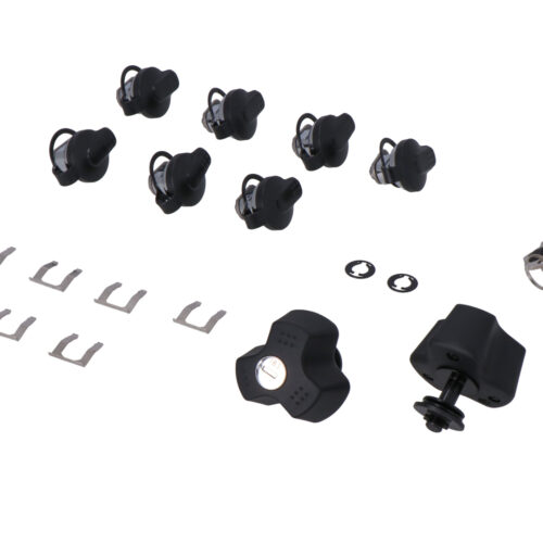 Kit de serrures TRAX avec kit antivol EVO 9 serrures et 2 clés. Kit antivol.