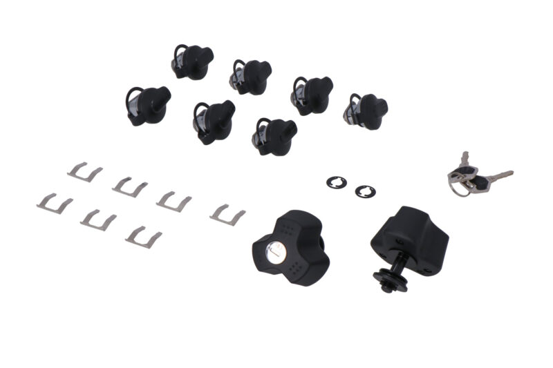 qls_00_046_15100_1_xl Kit de serrures TRAX avec kit antivol EVO 9 serrures et 2 clés. Kit antivol.