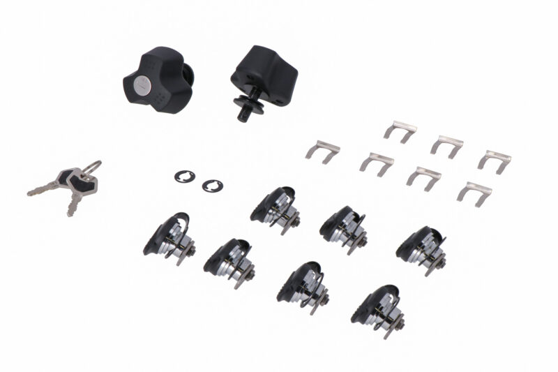 qls_00_0xx_15100_1_xl Kit de serrures TRAX avec kit antivol PRO 9 serrures et 2 clés. Kit antivol.