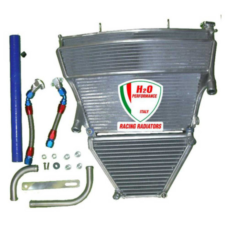 Radiateur d'eau et huile majoré + KIT GSXR 1000