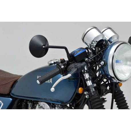 RETROVISEUR DAYTONA TYPE 10 MARU2 ROD ABS ET ALUMINIUM, vendu par paire homologu