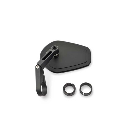 RETROVISEUR HOMOLOGUE DAYTONA 15 VF1 BRAS COURT ALUMINIUM