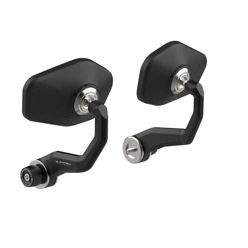 Rétroviseurs embouts de guidon pour protège-mains Evotech Performance (Sport) -