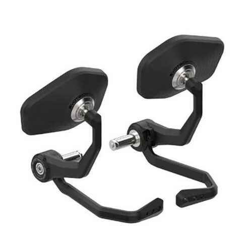 Rétroviseurs en embout de guidon et kit de protections de leviers de frein et d’