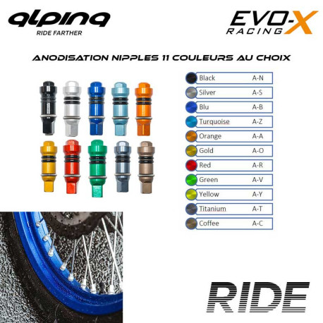 ROUE AR A RAYONS TUBELESS 5,5 X 17 PACK RIDE