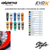 ROUE AR SUPERMOTARD ALPINA TUBELESS STARK VARG 5 x 17 CERCLE FORGE PACK STYLE
