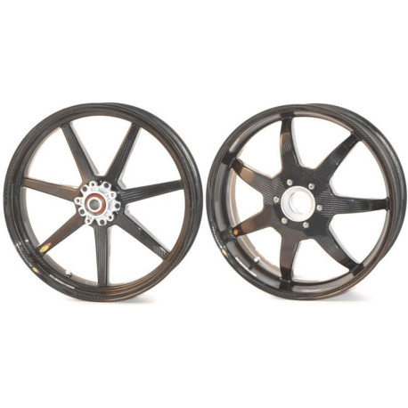ROUES CARBONE HOMOLOGUEES 7 BATONS