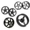 ROUES CARBONE HOMOLOGUEES 7 BATONS