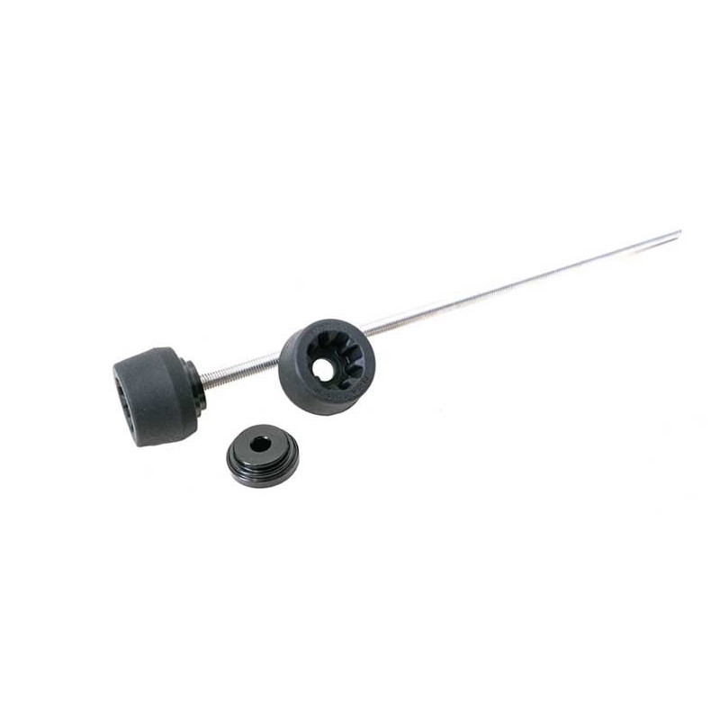 ROULETTE PROTECTION FOURCHE EVOTECH KTM 125 / 390 DUKE  24-25 AVEC ECROU EVOT