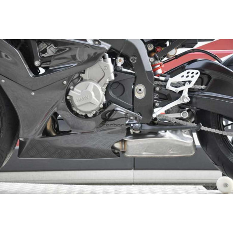 Sabot pour echappement carbone OEM visserie Inox