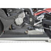 Sabot pour echappement carbone OEM visserie standard