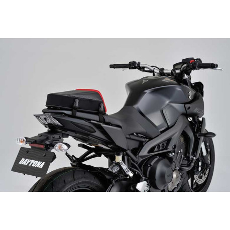 SACOCHE DE SELLE PROFILÉE DAYTONA ROUGE/CARBONE