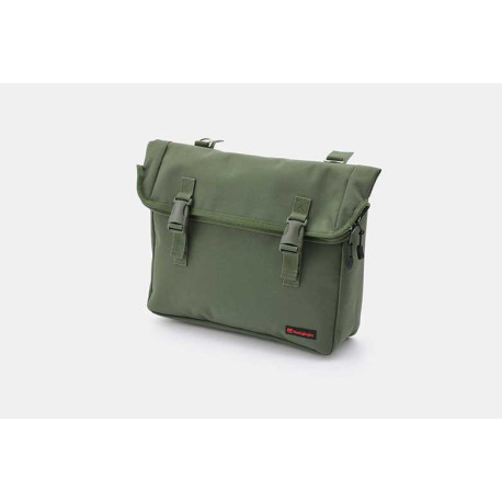 SACOCHE LATERALE MOTO VINTAGE KAKI ETANCHE DAYTONA 8L