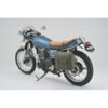SACOCHE MOTO VINTAGE KAKI DAYTONA 10L