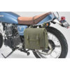 SACOCHE MOTO VINTAGE KAKI DAYTONA 10L