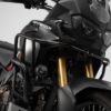 Crashbars supérieurs Noir. Honda CRF1000L Africa Twin (15-).