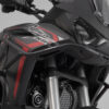 Crashbar haut Noir. Honda CRF1100L Africa Twin Adv (19-).