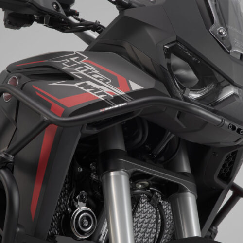 Crashbar haut Noir. Honda CRF1100L Africa Twin Adv (19-).