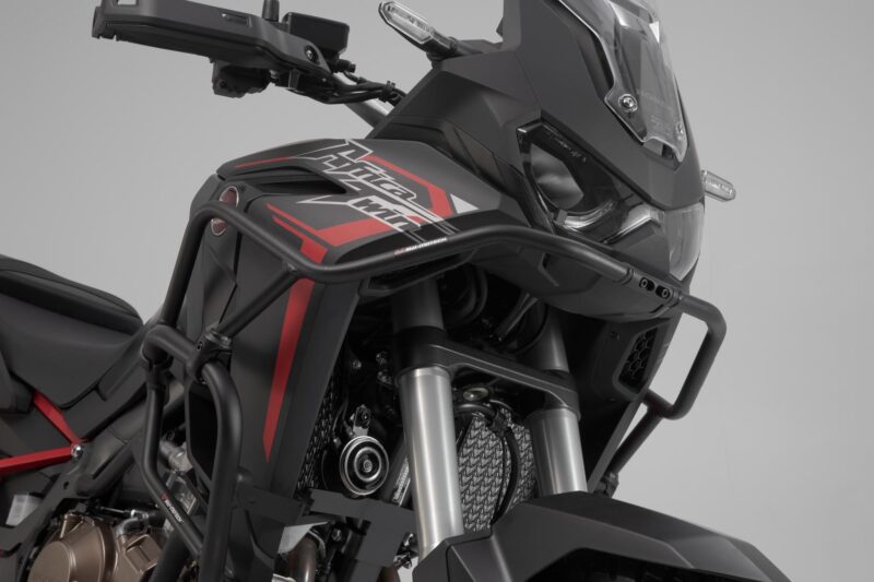 Crashbar haut Noir. Honda CRF1100L Africa Twin Adv (19-).