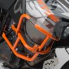 Crashbar supérieur pour crashbar dorigine KTM Orange. KTM 1050 (14-)/ 1190 Adventure/ R (13-).