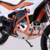 Crashbars Orange. KTM 790 Adv/R (19-21), 890 Adv/R (20-22).