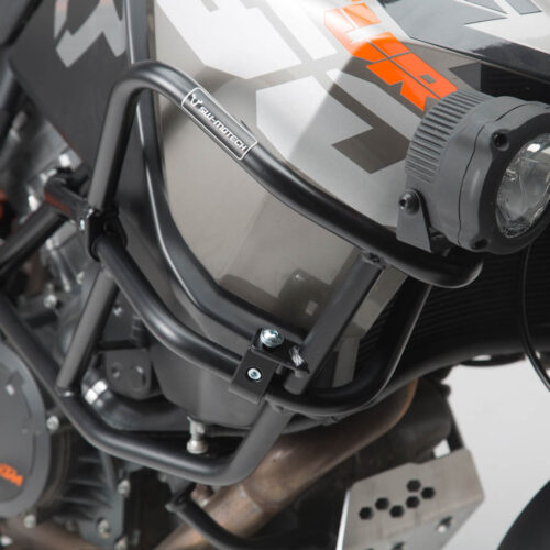 Crashbar supérieur pour crashbar dorigine KTM. 1290 SAdv R / S (16-), 1090 Adv (16-).