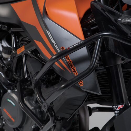 Crashbar supérieur pour crashbar dorigine KTM Noir. KTM 390 Adv (19-).