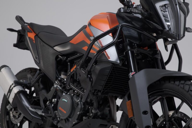 Crashbar supérieur pour crashbar dorigine KTM Noir. KTM 390 Adv (19-).