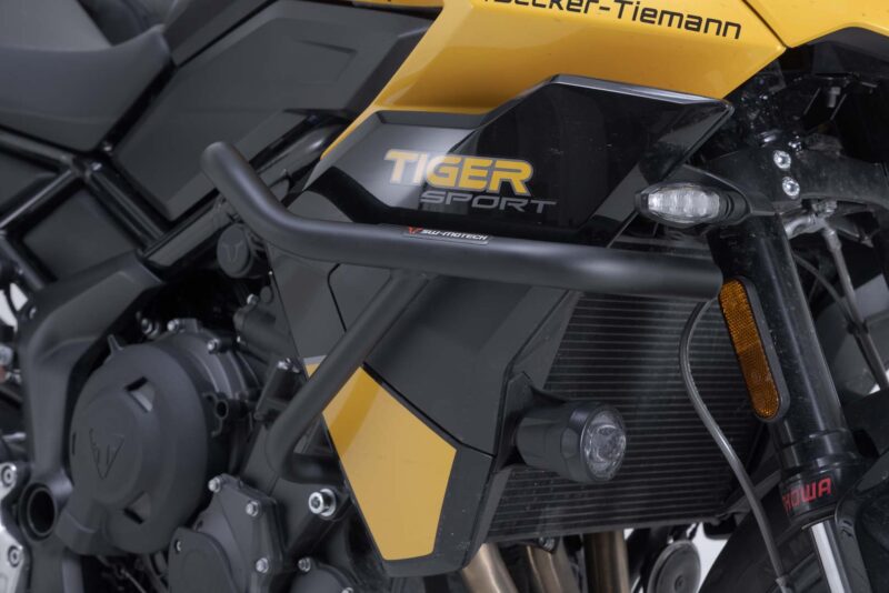 Crashbars Noir. Triumph Tiger 800 Sport (24-).