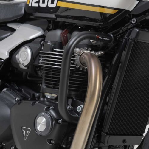 Crashbars Noir. Modèles Triumph (15-).