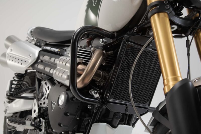 Crashbar Noir. Triumph Scrambler 1200 XC / XE (18-20).