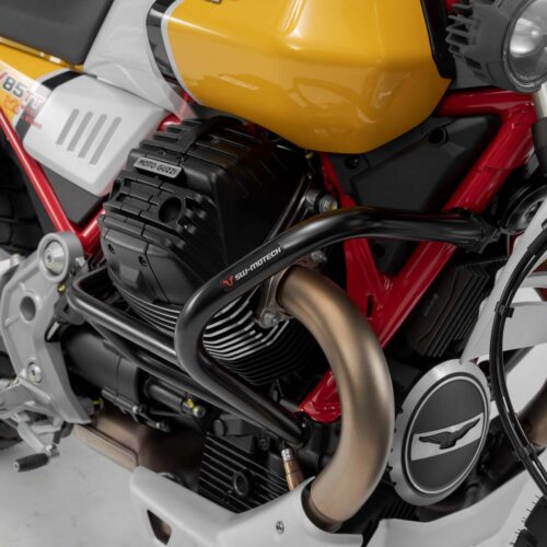 Crashbars Noir. Moto Guzzi V85 TT/Travel/Strada (19-).