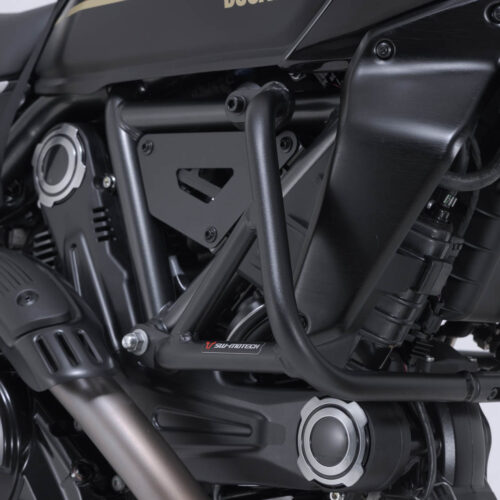 Crashbars Noir. Modèles Ducati Scrambler (23-).