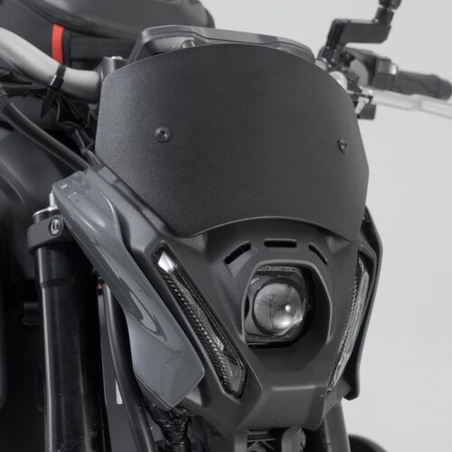 Pare-brise Noir. Yamaha MT-09 / MT-09 SP (20-23).