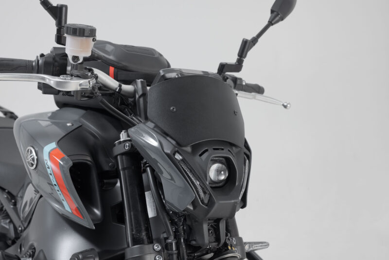 Pare-brise Noir. Yamaha MT-09 / MT-09 SP (20-23).