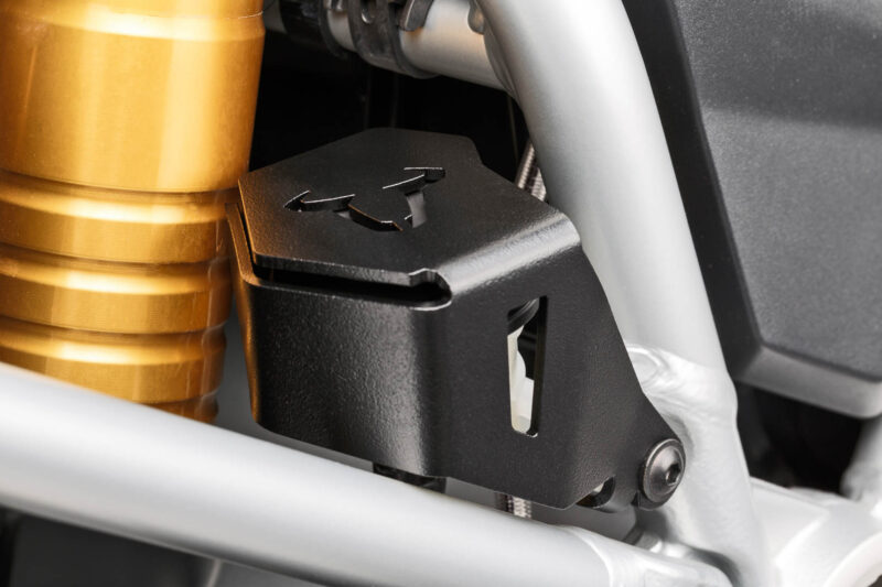 Protection de réservoir de liquide de frein Noir. BMW R1200GS, R1250GS.