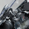 Renfort de pare-brise Noir. BMW R 1200 GS (12-), R 1250 GS (18-).