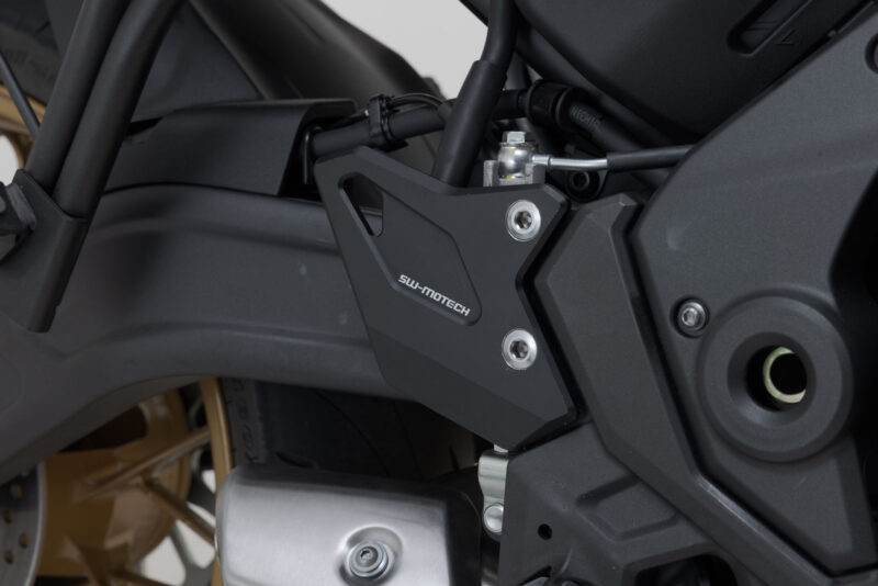 Protège talon Noir. Kawasaki Z650RS (21-).