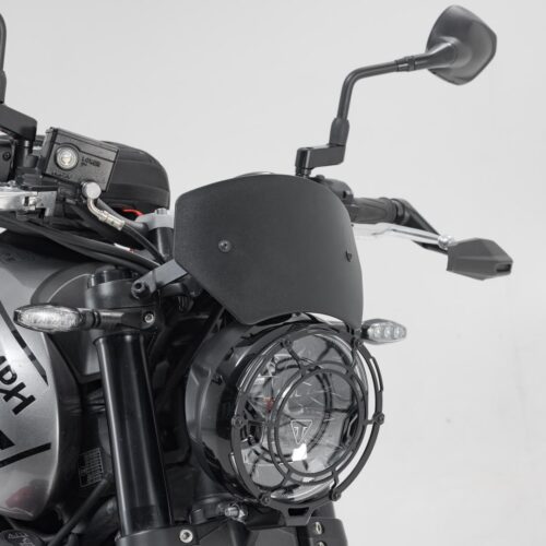 Pare-brise Noir. Triumph Trident 660 (21-).