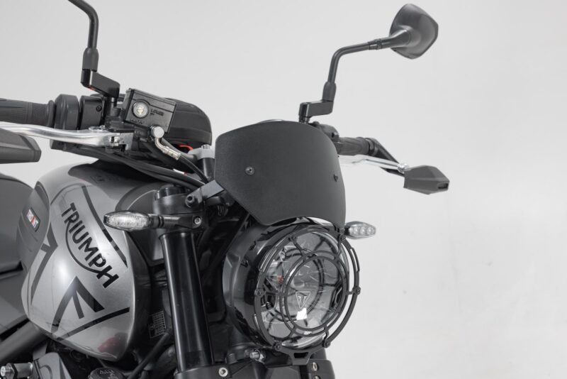 Pare-brise Noir. Triumph Trident 660 (21-).
