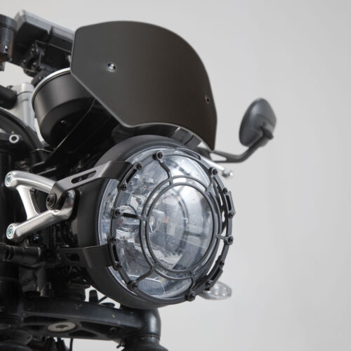 Pare-brise Noir. Triumph Speed Twin 1200 (18-24).