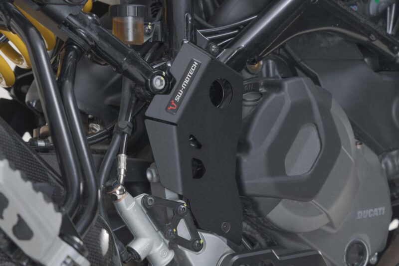 Protège-talon Noir. Ducati DesertX (22-) / Rally (23-).