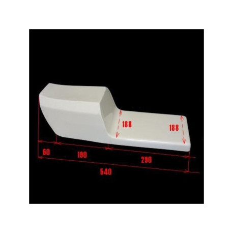 SELLE FIBRE DE VERRE CAFE RACER MAXTON REPLICA