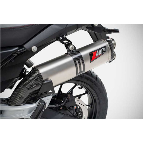 SILENCIEUX ZARD INOX MOTO GUZZI V85 TT 2025/*