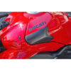 SLIDERS DE RESERVOIR EN CARBONE MAT PANIGALE V4