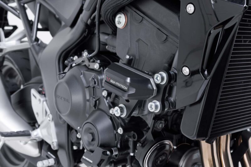 Kit de patins de cadre Noir. Honda CB1000 Hornet (24-).