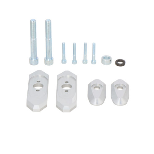 Support patins de cadre Noir. SFV650 Gladius (09-16) / SV650 (15-).